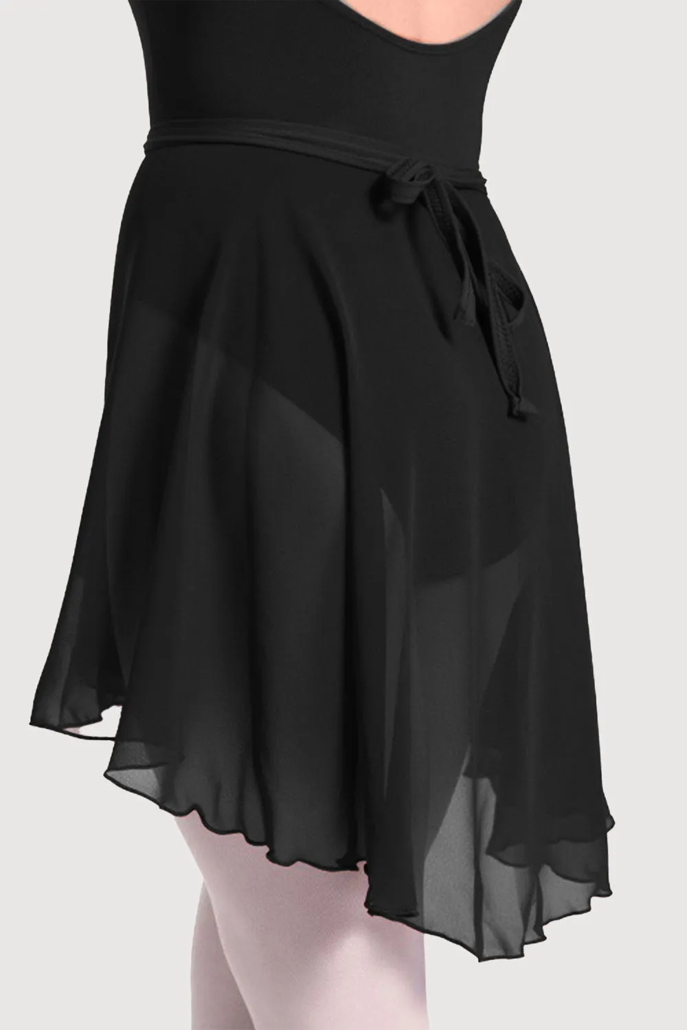 A0388L - Bloch Repertoire Asymmetrical Womens Wrap Skirt