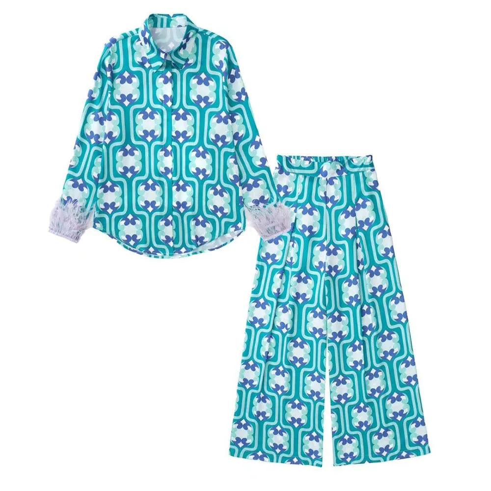Alex Printed Coord Set