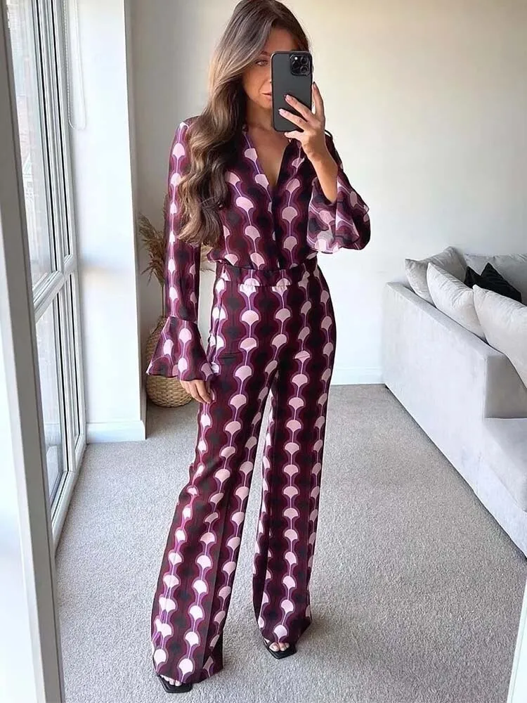 Alia Printed Coord Set