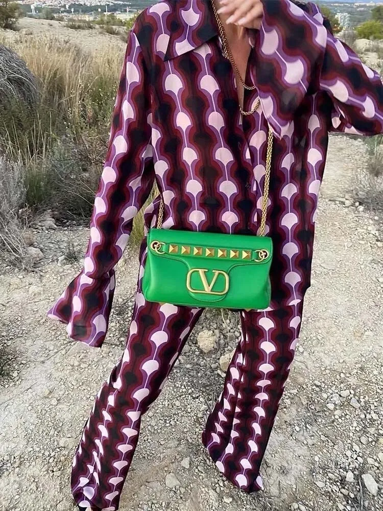 Alia Printed Coord Set