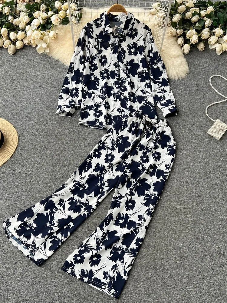 Alyssa Printed Coord Set
