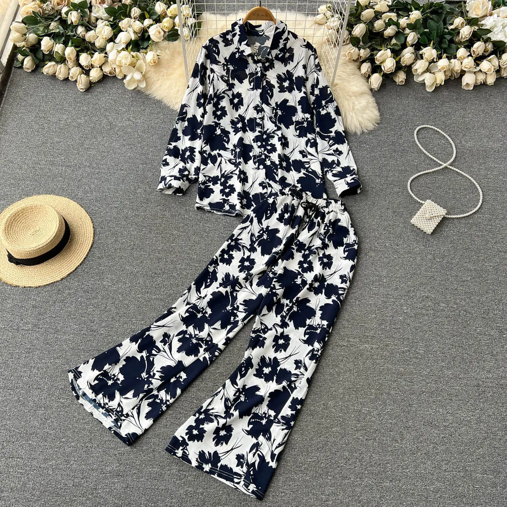 Alyssa Printed Coord Set
