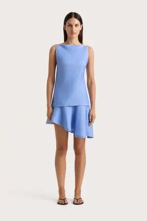 Antibes Mini Skirt Mid Blue - Final Sale