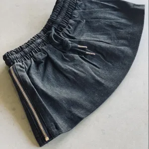 Black denim skirt (size 1)