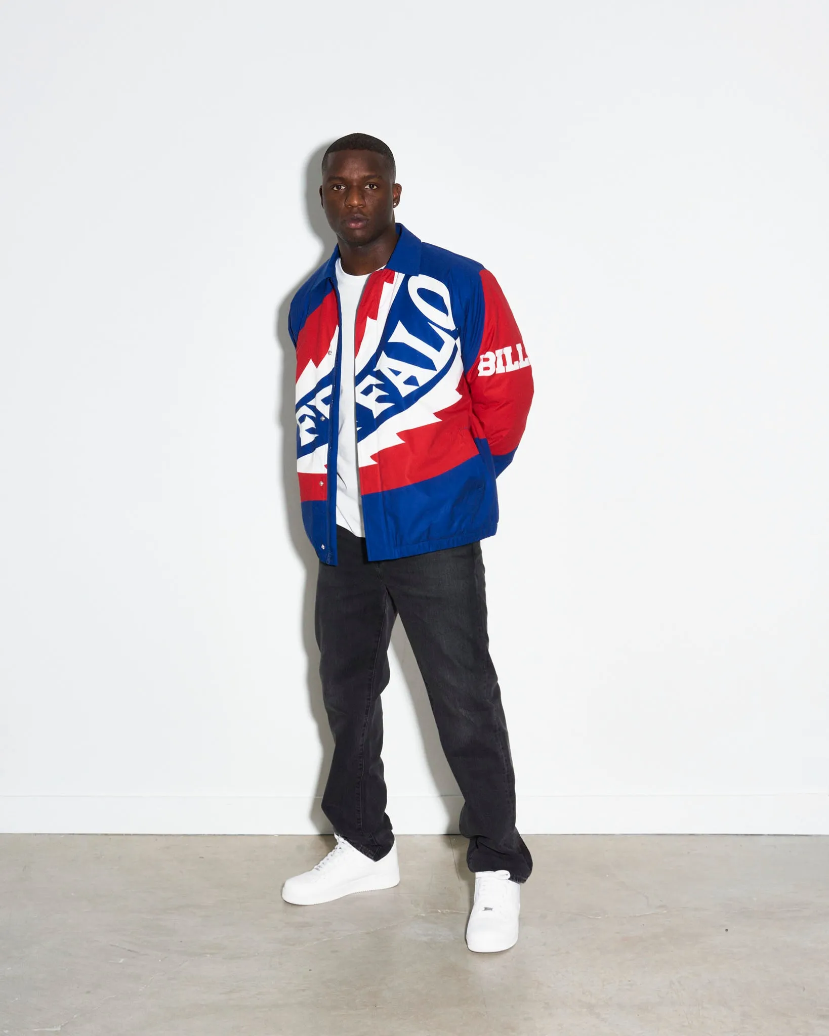 Buffalo Bills Saw Blade Quilted Puffer Jacket