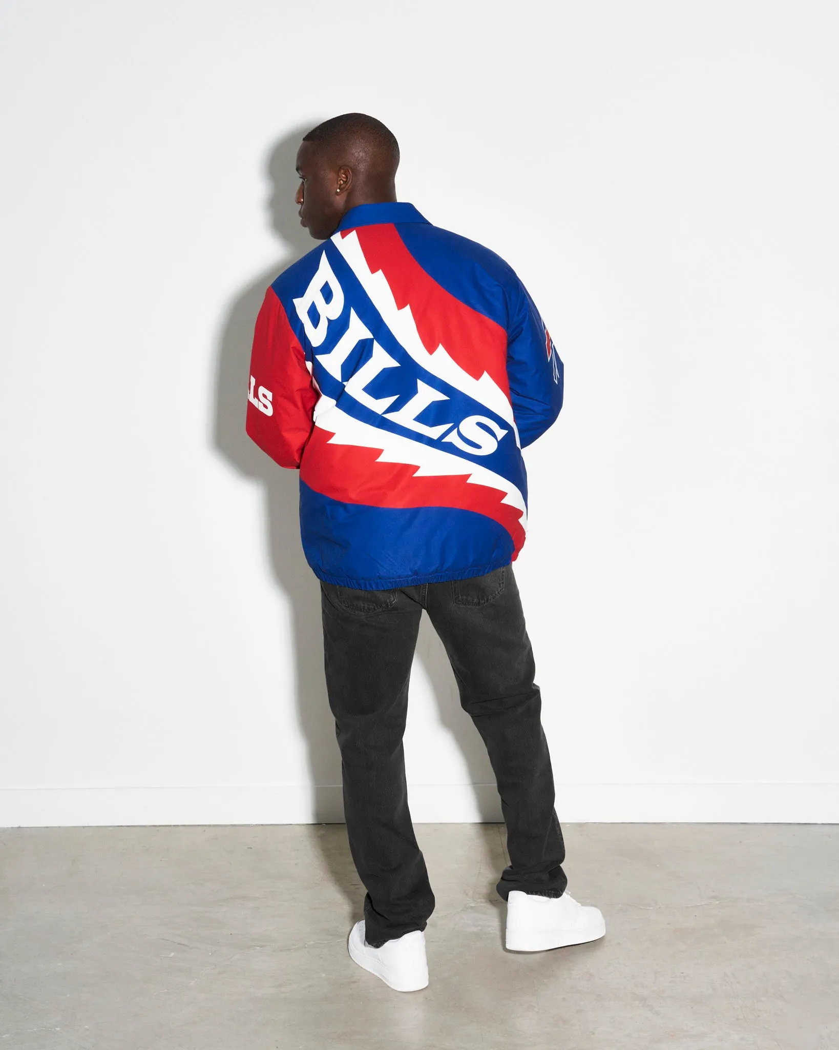 Buffalo Bills Saw Blade Quilted Puffer Jacket