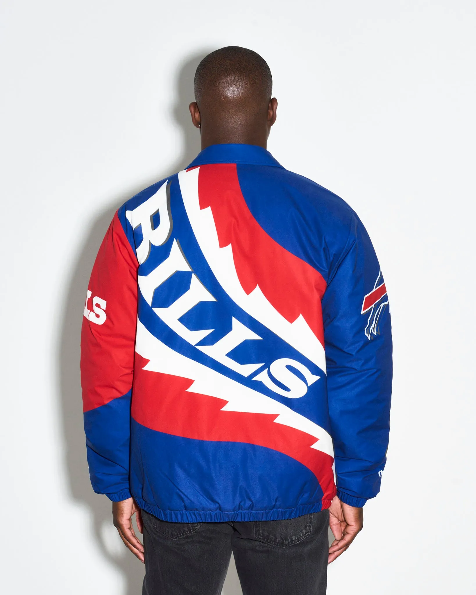 Buffalo Bills Saw Blade Quilted Puffer Jacket