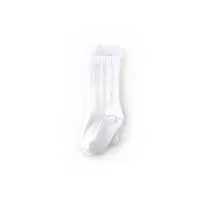 Cable Knit Tights- White