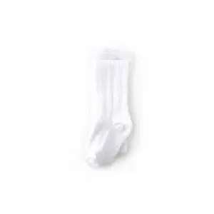 Cable Knit Tights- White