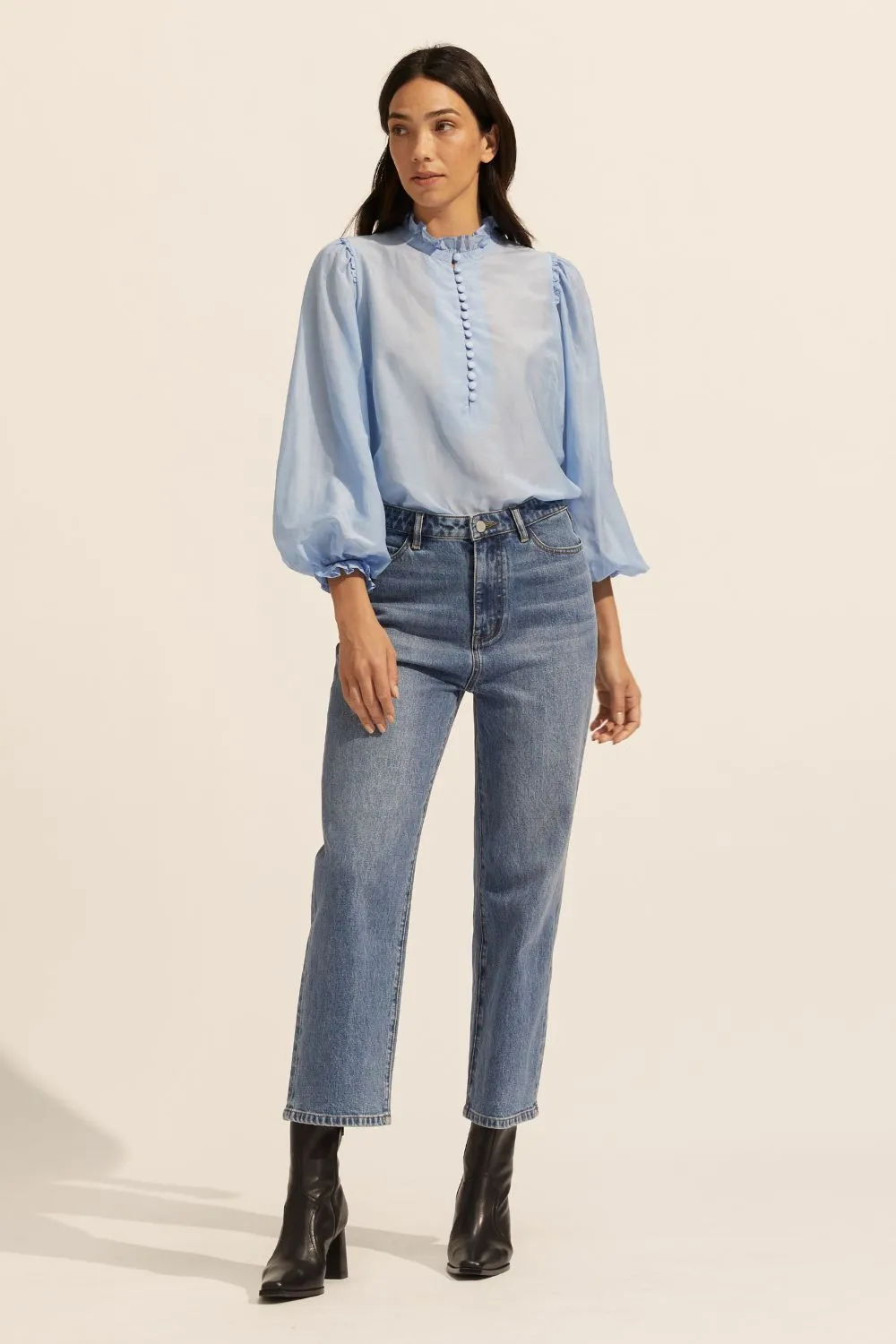 context top - pale blue