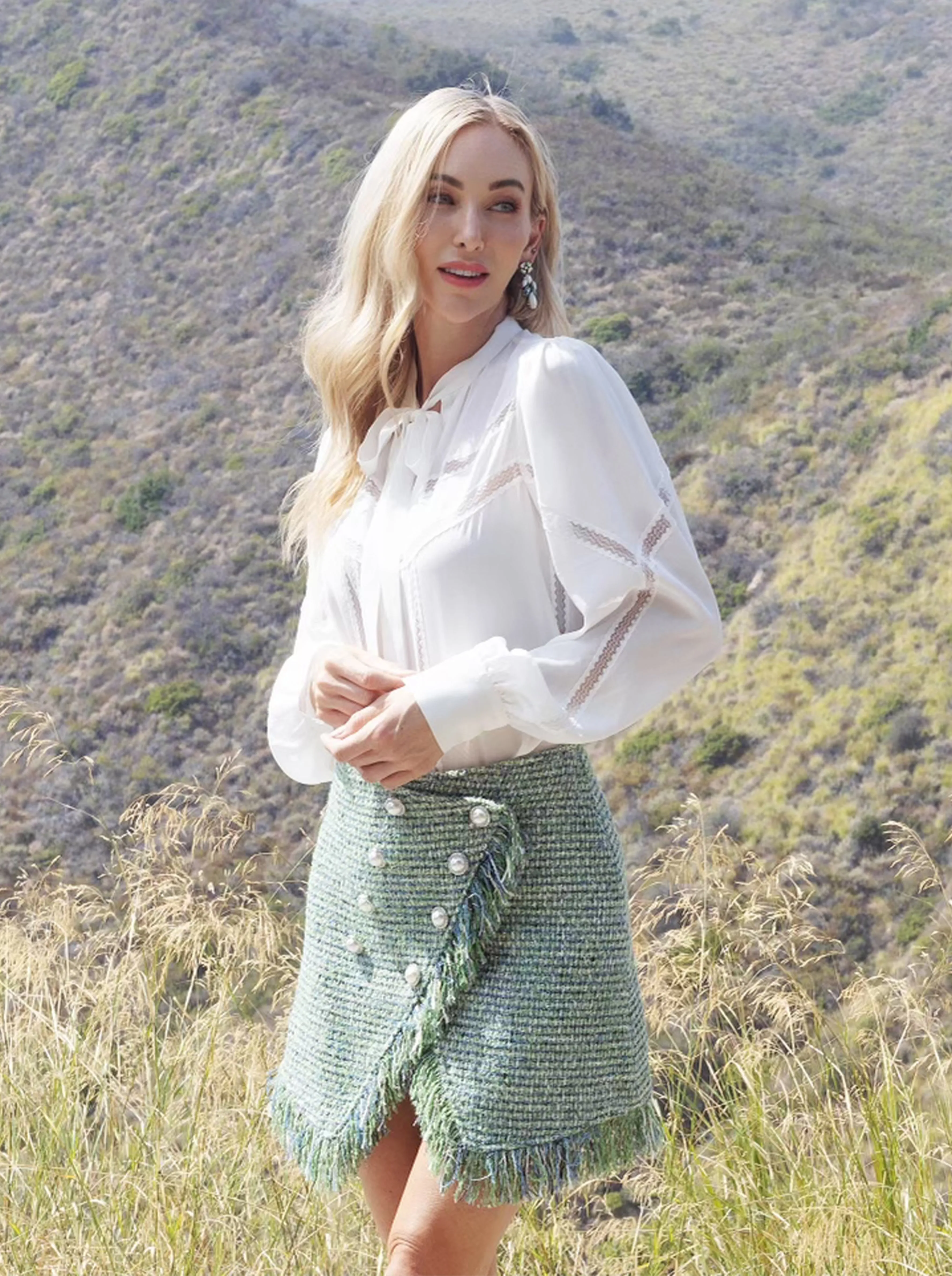 Cora Tweed Miniskirt