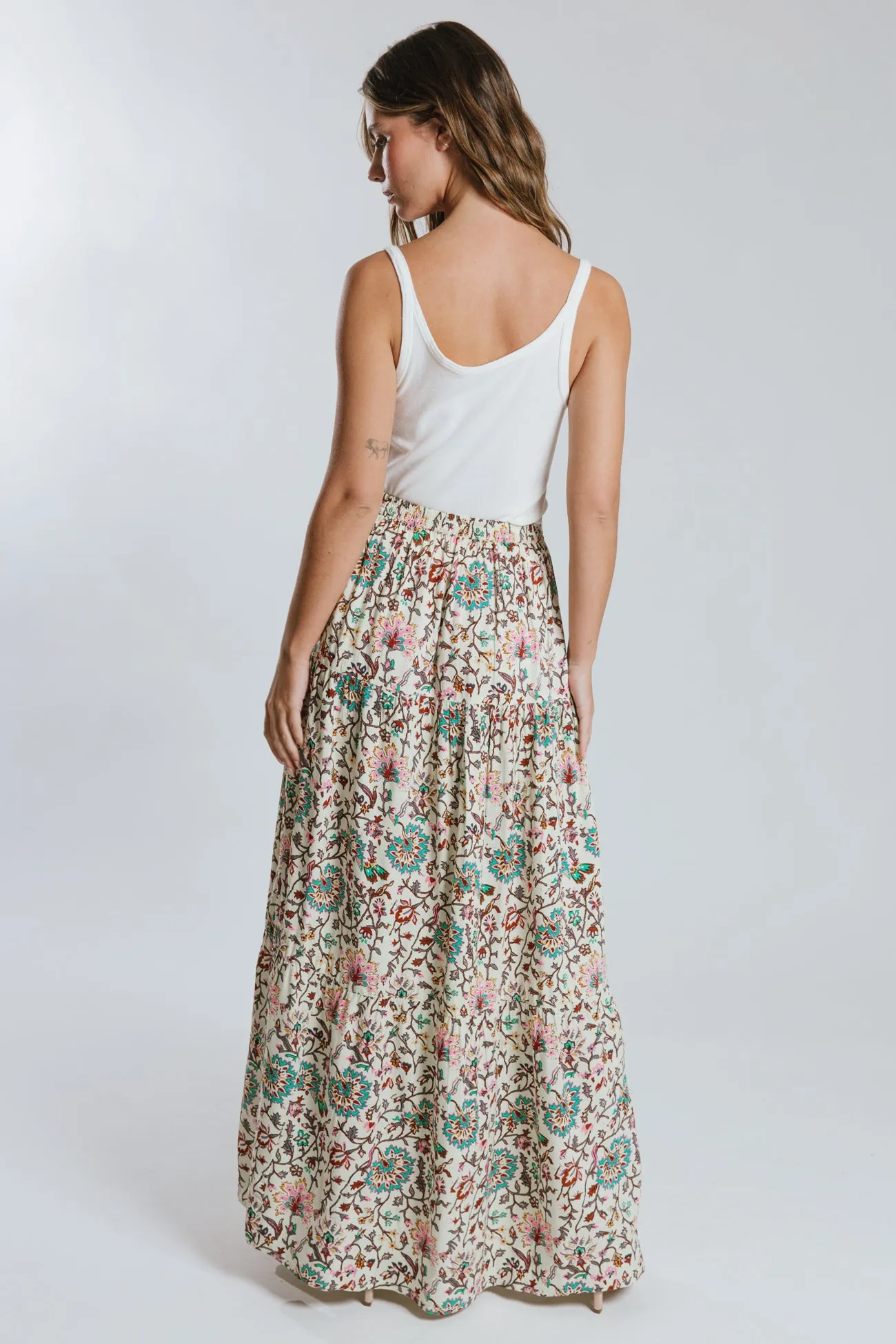 Deema Maxi Tiered Skirt