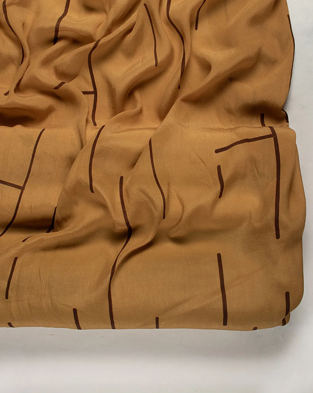 Digital Print Natural Crepe Fabric