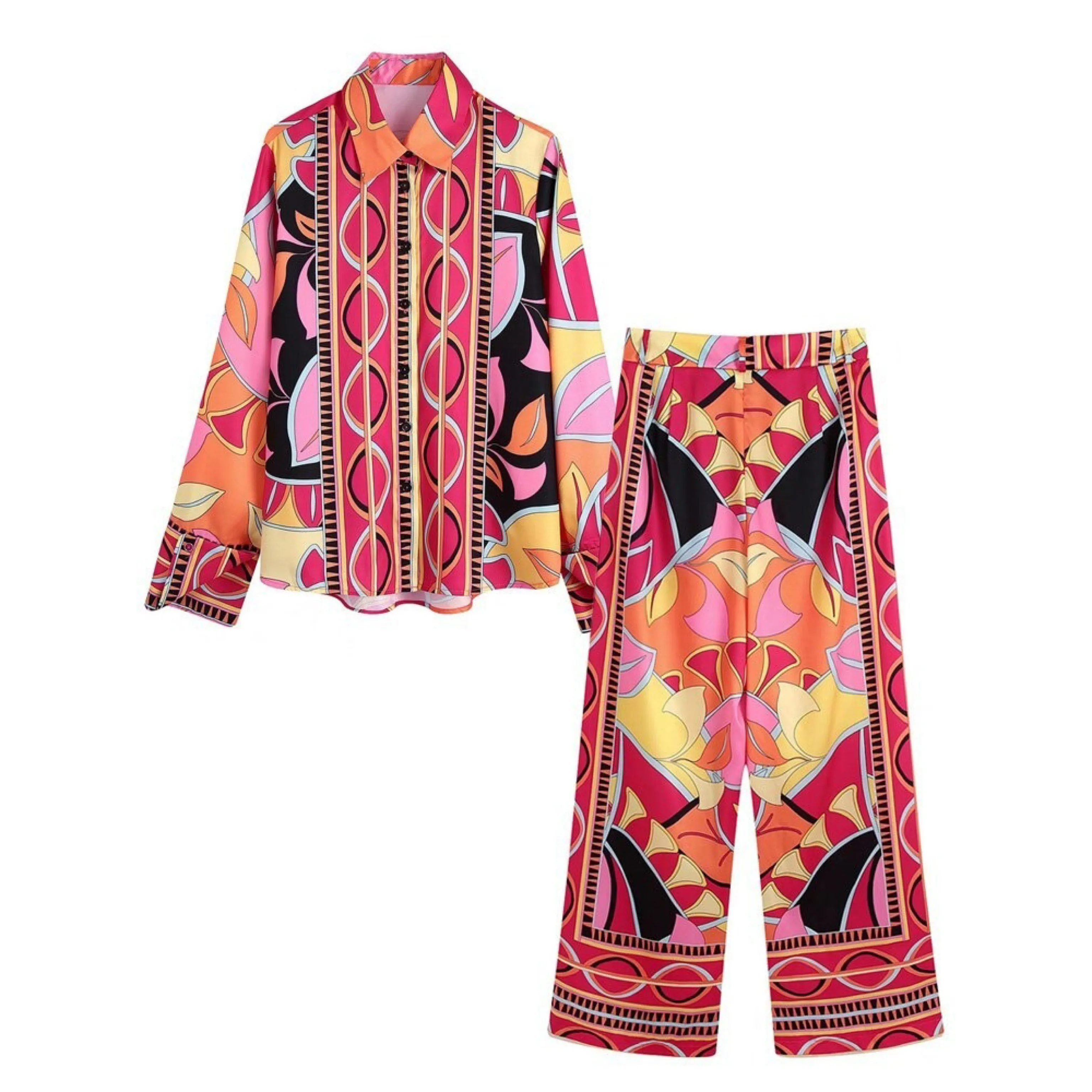 Elaine Printed Coord Set