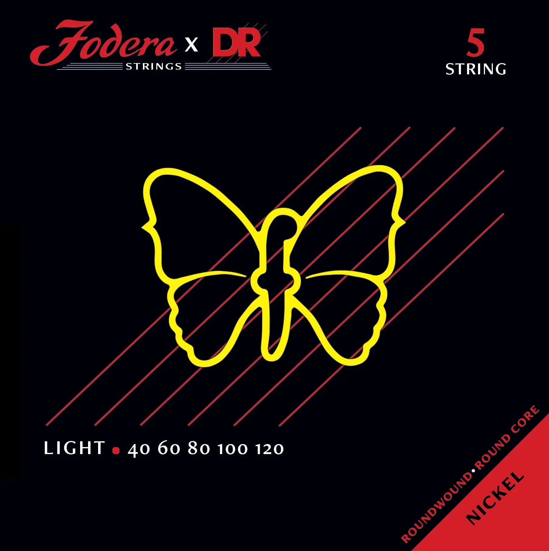 Fodera Nickel 5 String Sets