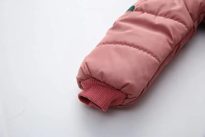 Girls Heavy Thick Plus Velvet Jacket