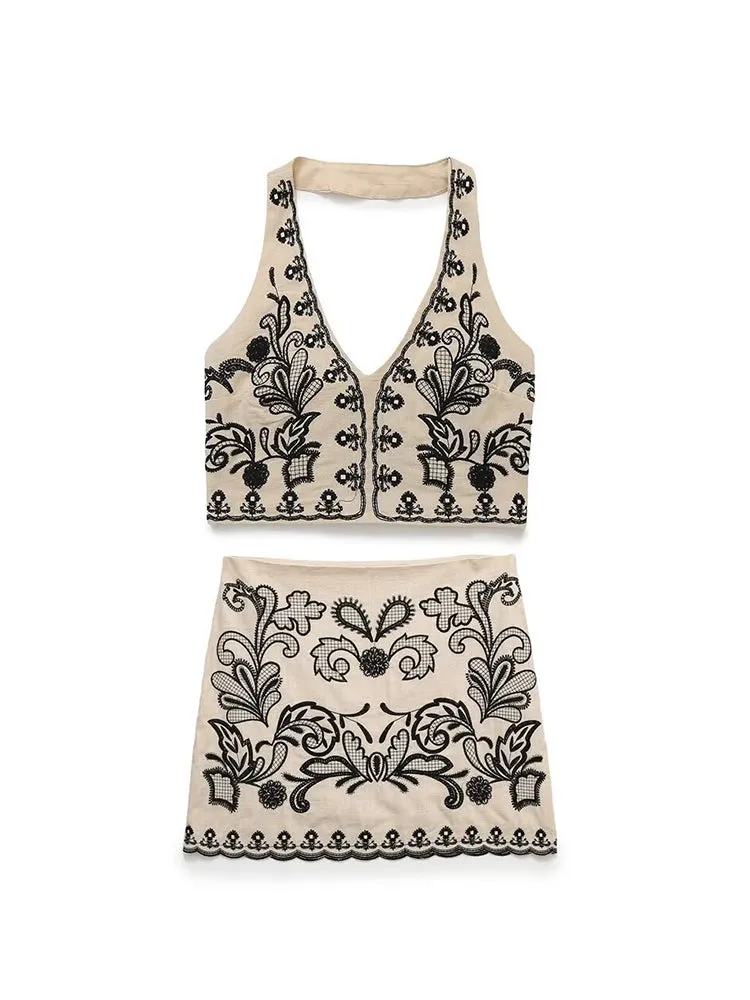 Giza Printed Coord Set