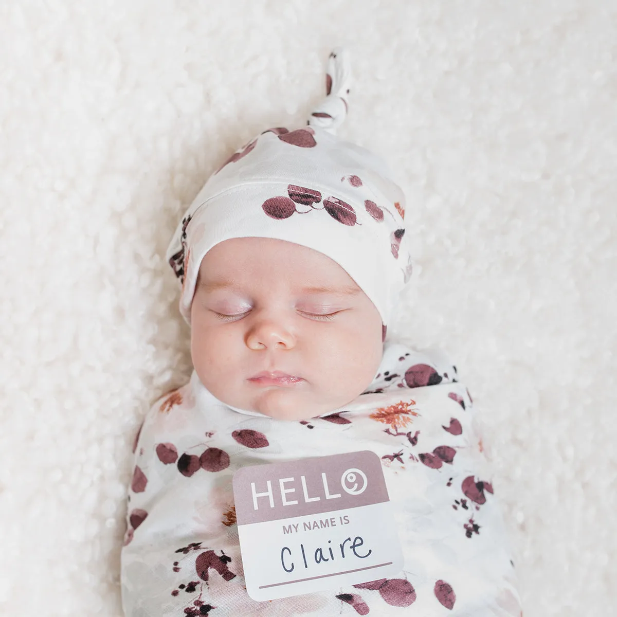 Hat & Swaddle Sets