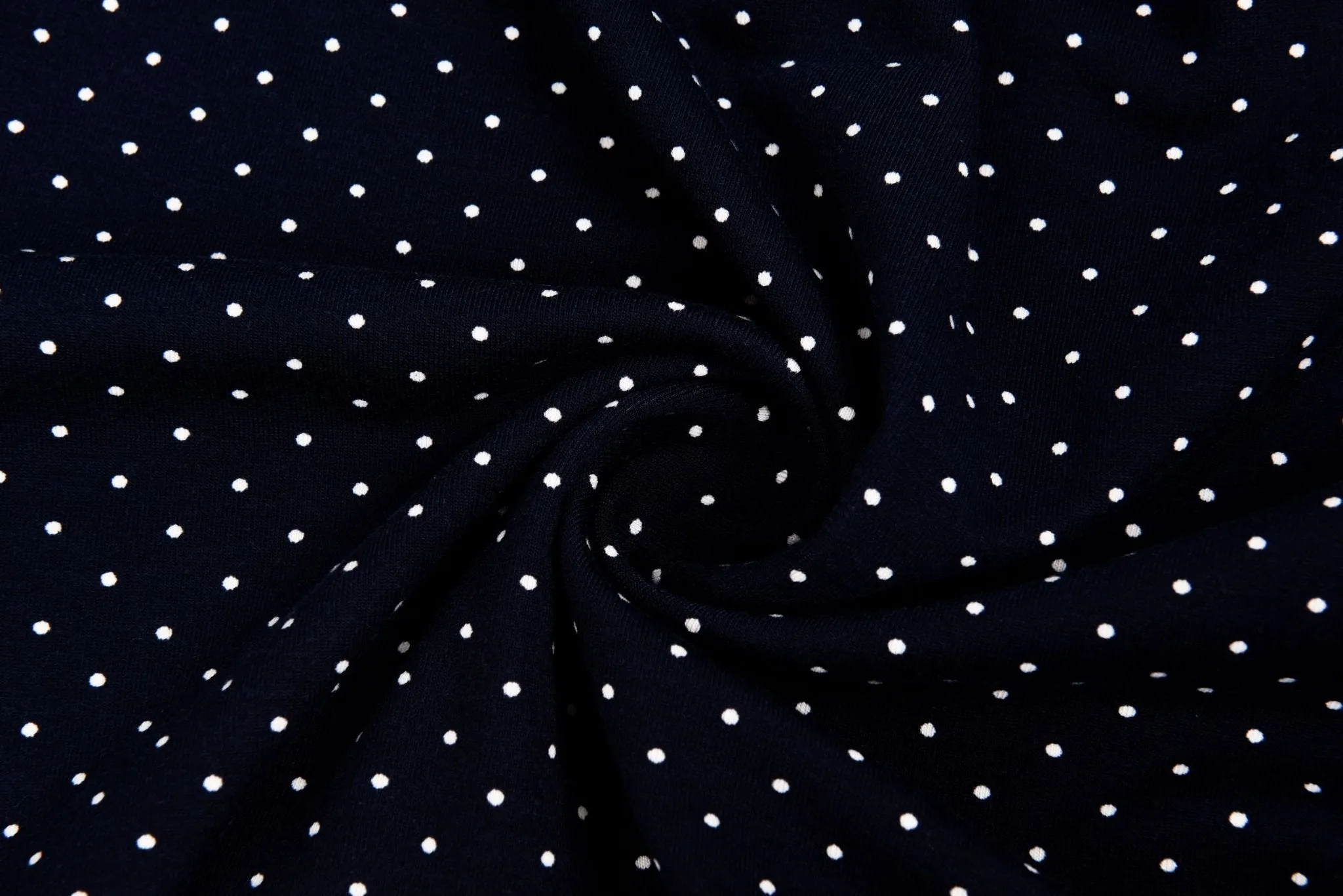 Knit cotton blended Single Jersey Irregular Dots  Printed Fabric