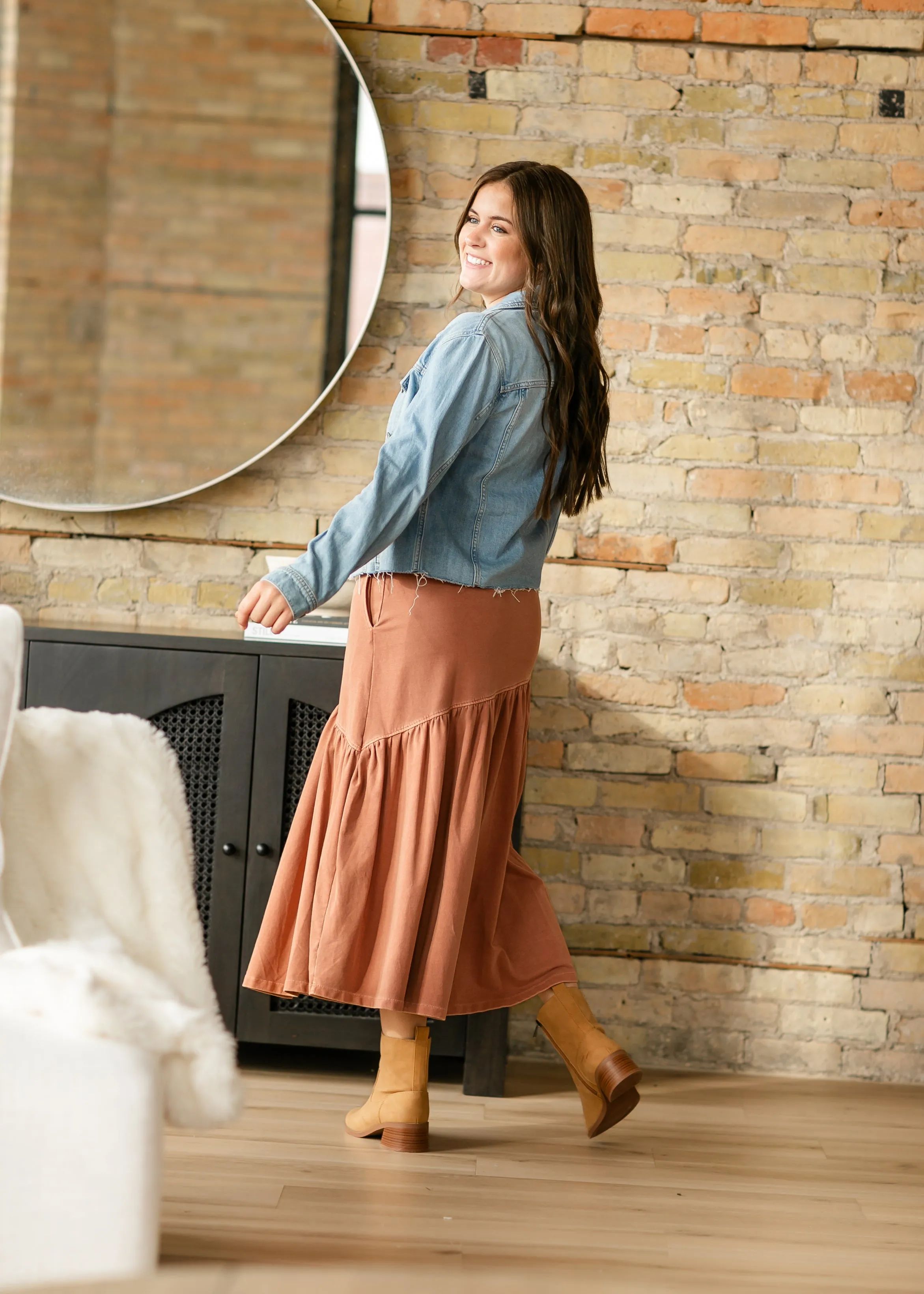 Lyla Tiered Maxi Skirt