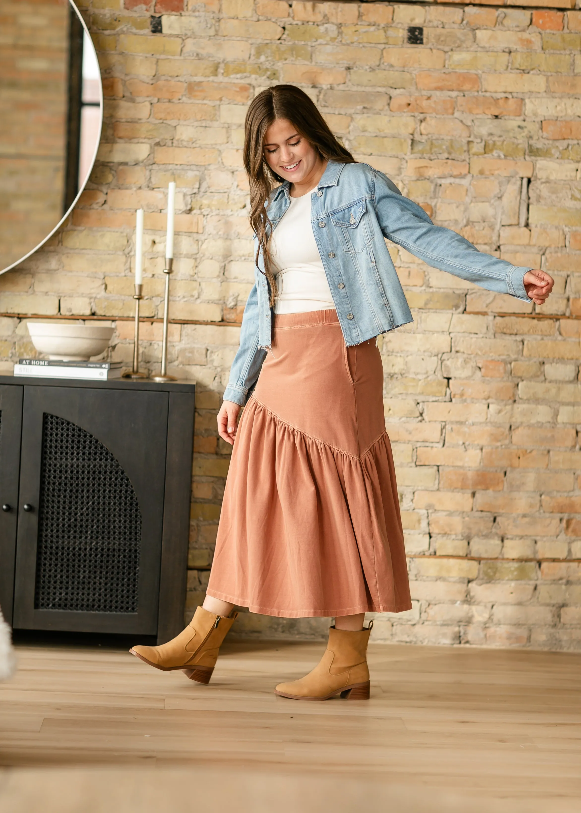 Lyla Tiered Maxi Skirt