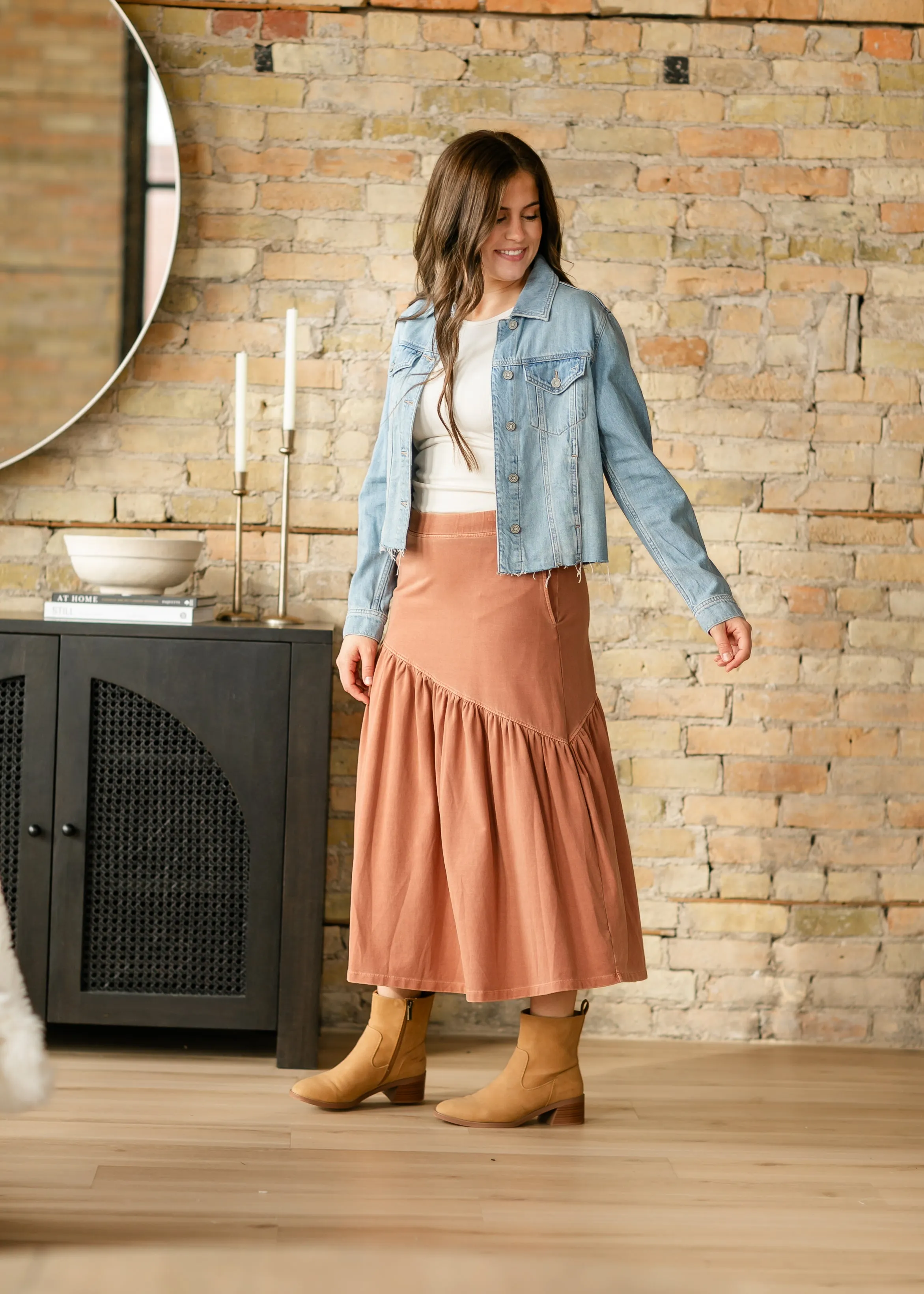 Lyla Tiered Maxi Skirt