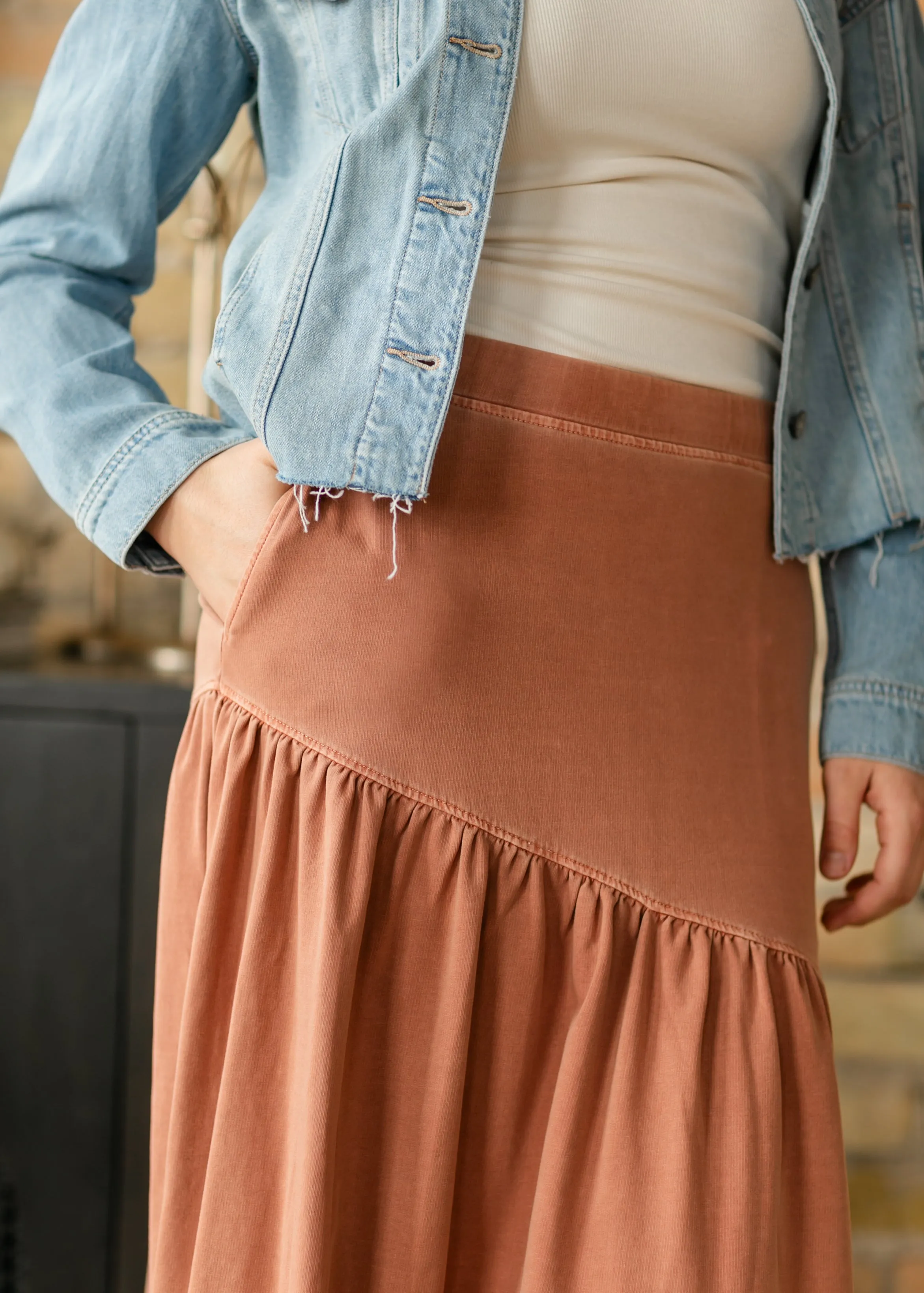 Lyla Tiered Maxi Skirt