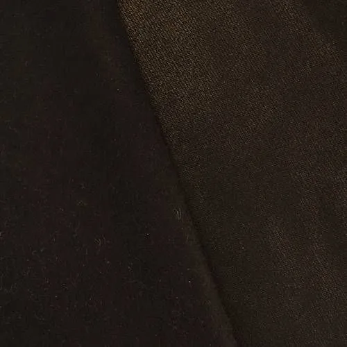 Metallic Brown Brushed Back Jacketing Fabric