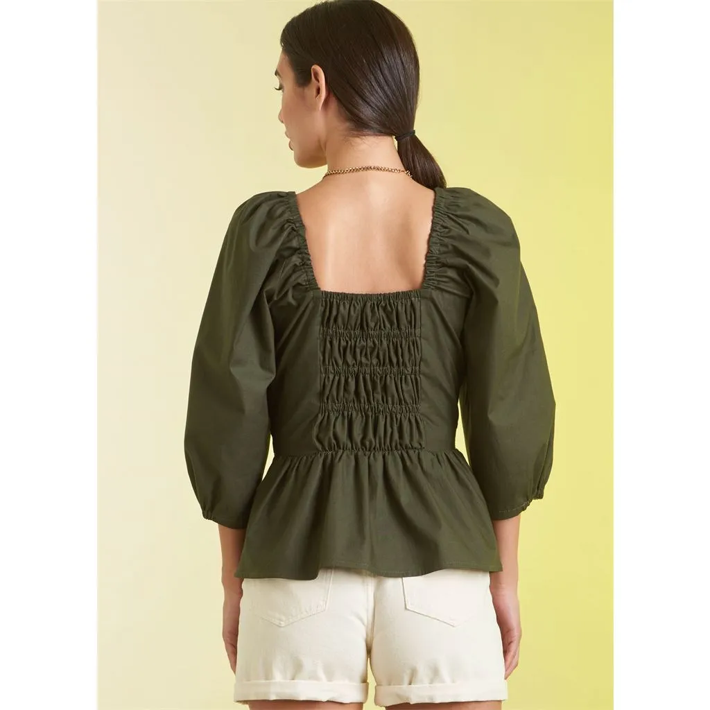 Simplicity Sewing Pattern S9749 Misses' Tops