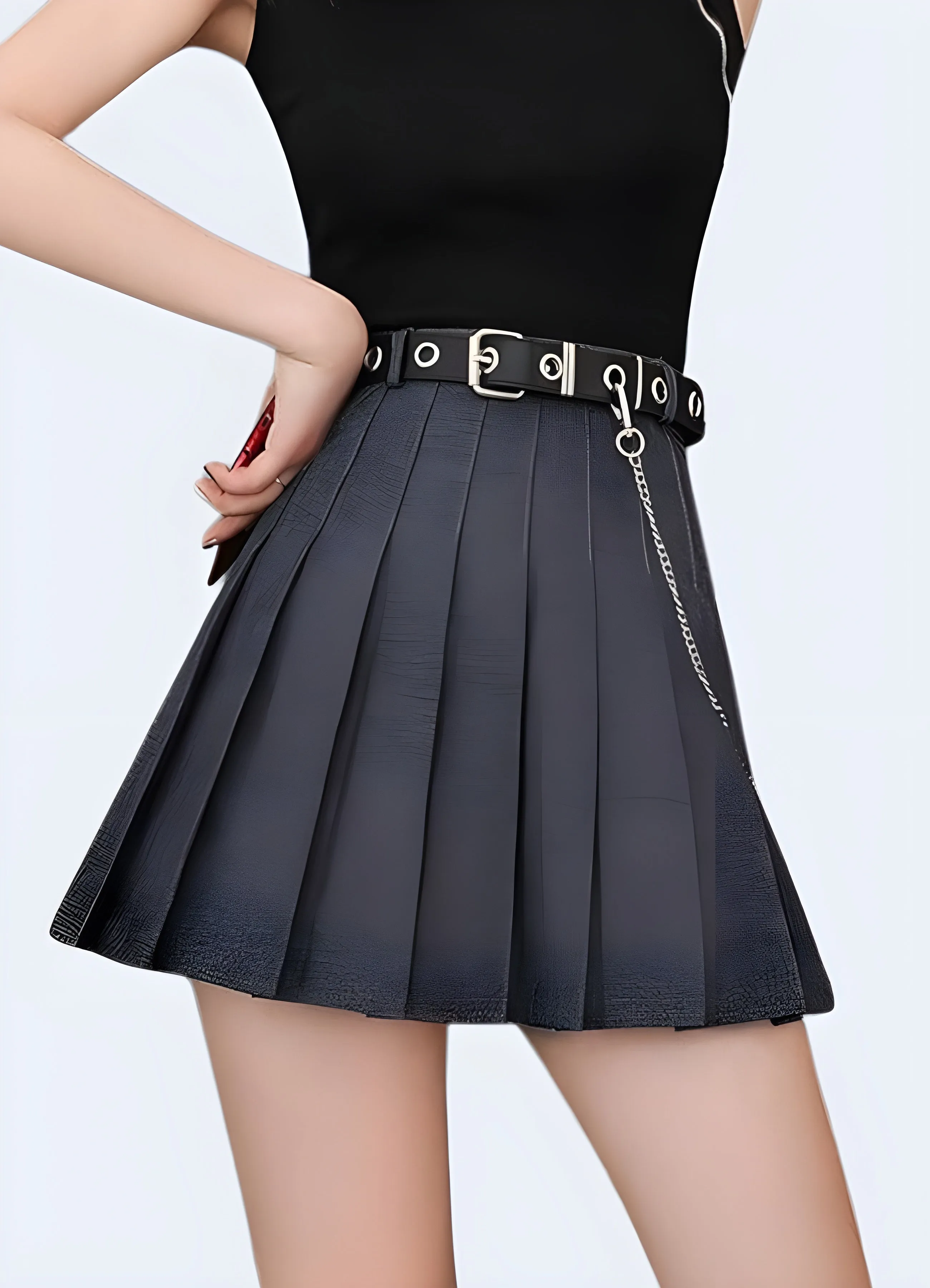 Techwear Mini Skirt