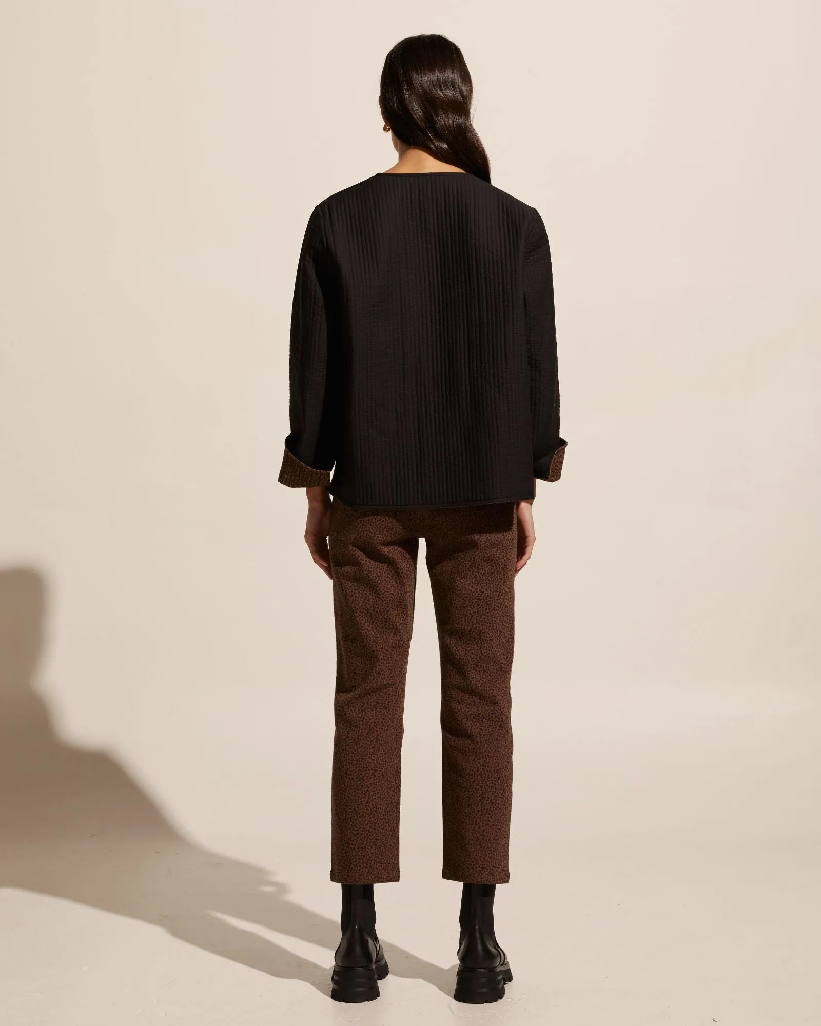 union jean - toast leopard